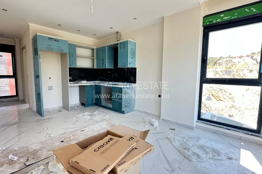 2+1 apartment with sea view in a new complex, Demirtash district - high-quality finishes and promising location 2 