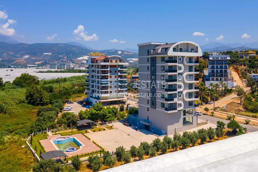 Furnished 1+1 apartment in a comfort-class complex — Demirtas, Alanya 2 