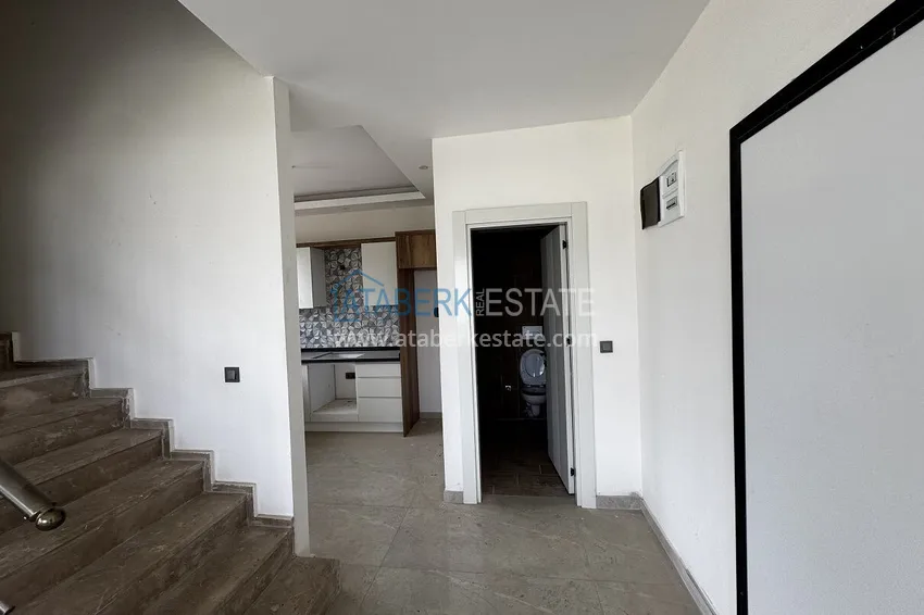 Purchase 2+1 penthouse with sea and mountain views in Demirtas — primary property in a small apartment complex 3 