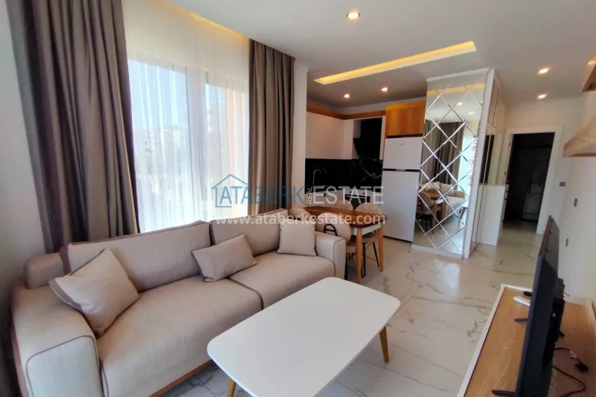 Purchase Furnished 1+1 apartment in a modern complex — long-term rent in Avsallar No. 31 3 