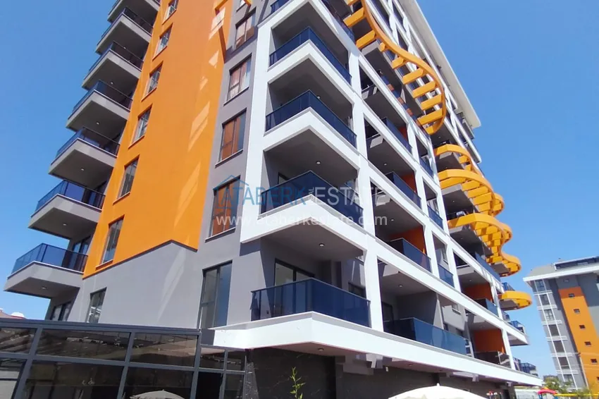 Furnished 1+1 apartment in a modern complex — long-term rent in Avsallar No. 31 4 