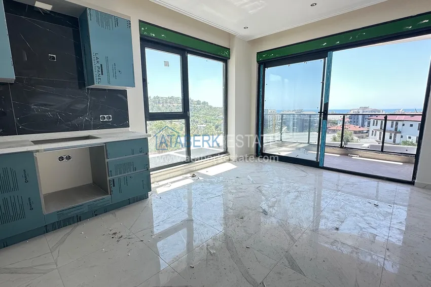 Purchase  1+1 apartment with sea view in a new complex - Alanya, Demirtash district 5 