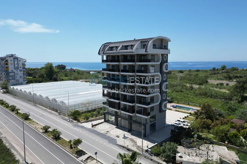 Furnished 1+1 apartment in a comfort-class complex — Demirtas, Alanya 5 