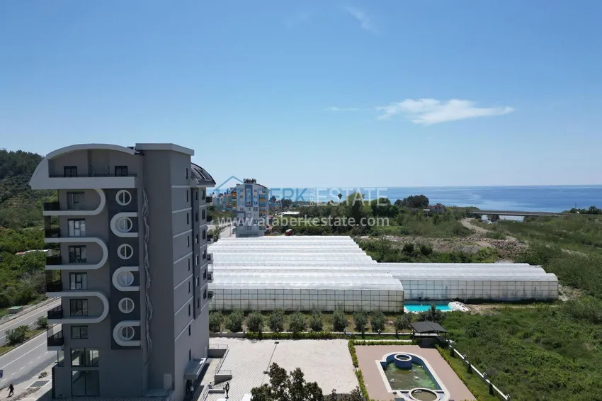 Furnished 1+1 apartment in a comfort-class complex — Demirtas, Alanya 6 