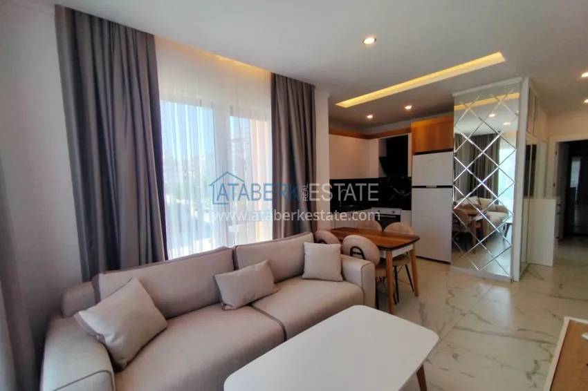 Purchase Furnished 1+1 apartment in a modern complex — long-term rent in Avsallar No. 31 7 