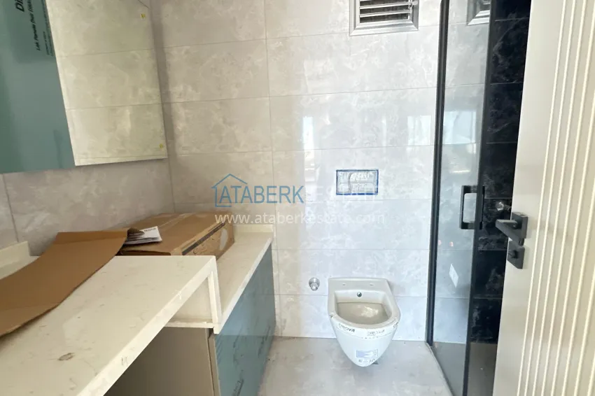 Purchase 1+1 apartment with sea view and fine finishing in a new complex - Alanya, Demirtas district 7 