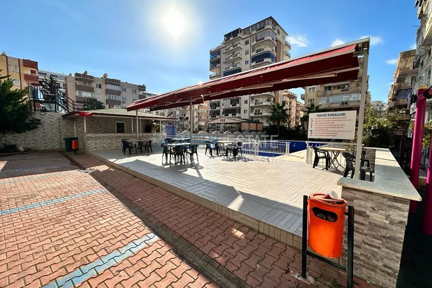 2+1 city apartment with furniture and two balconies — Mahmutlar, Alanya, 400 m to the sea 4 