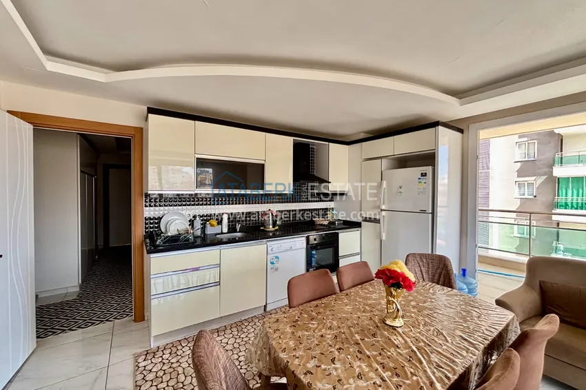 Purchase  2+1 city apartment with furniture and two balconies — Mahmutlar, Alanya, 400 m to the sea 8 