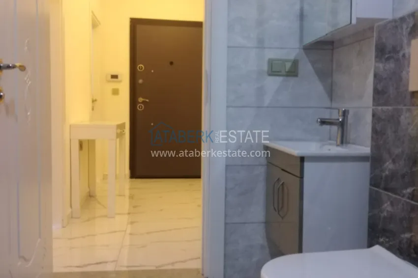 Purchase 1+1 apartment with new furniture in a comfortable complex — Demirtash district, Alanya 9 