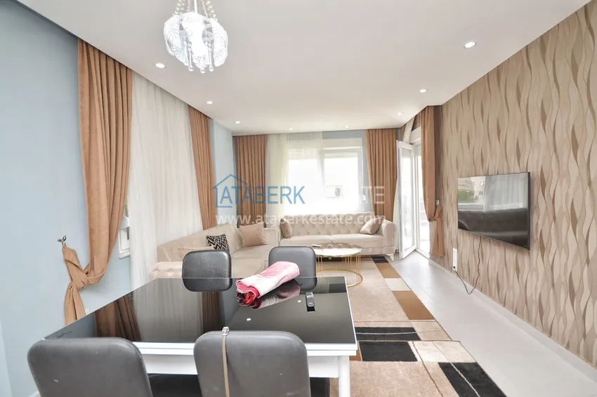 Purchase  2+1 apartment with furniture and two balconies - Mahmutlar, Alanya 10 