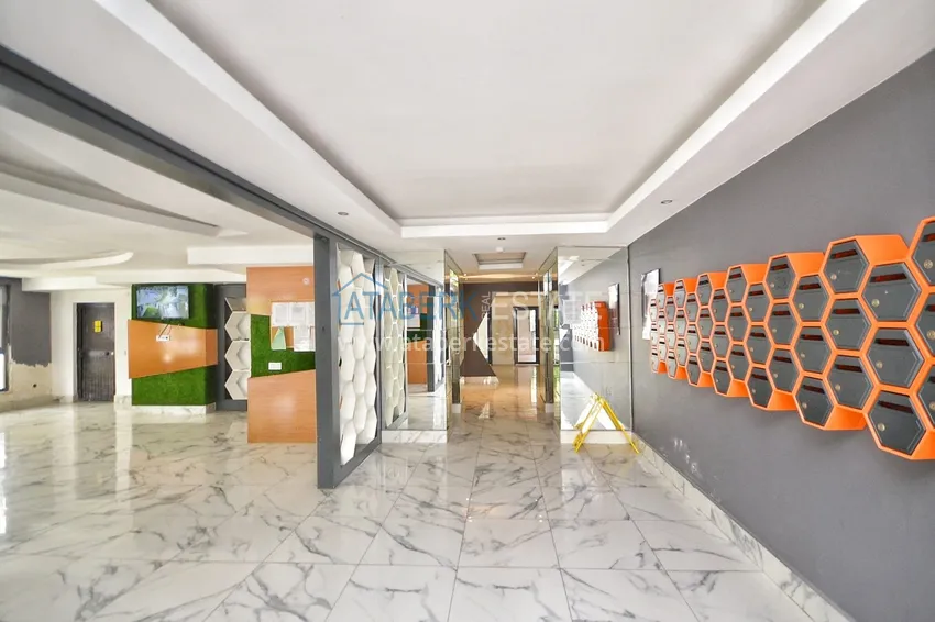 2+1 apartment with furniture and two balconies - Mahmutlar, Alanya 13 