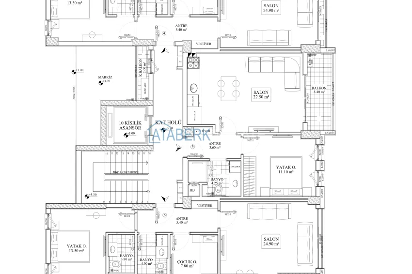Buy cheap Investment project at the start of sales — apartments from a developer in Antalya, Altintash district 5 