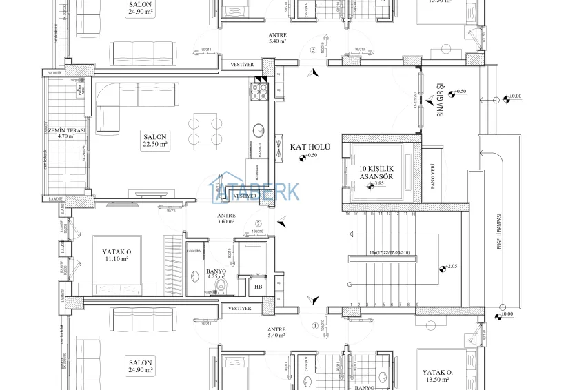 Buy cheap Investment project at the start of sales — apartments from a developer in Antalya, Altintash district 10 