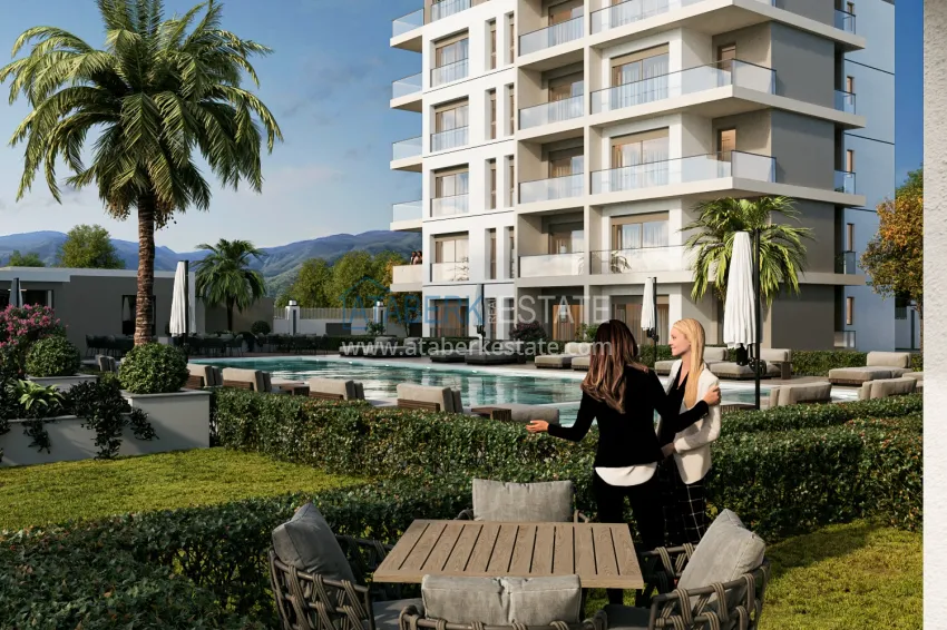 Investment project at the start of sales — apartments from a developer in Antalya, Altintash district 16 