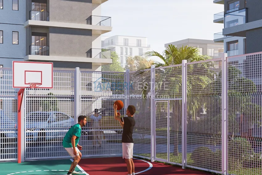 Investment project at the start of sales — apartments from a developer in Antalya, Altintash district 18 