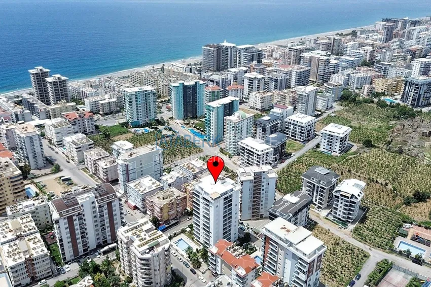 2+1 apartment with furniture and two balconies - Mahmutlar, Alanya 1 