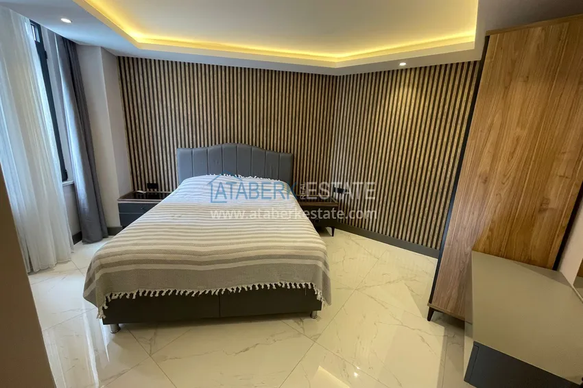 Purchase  One bedroom apartment with furniture in the center of Alanya, Cleopatra beach area 2 