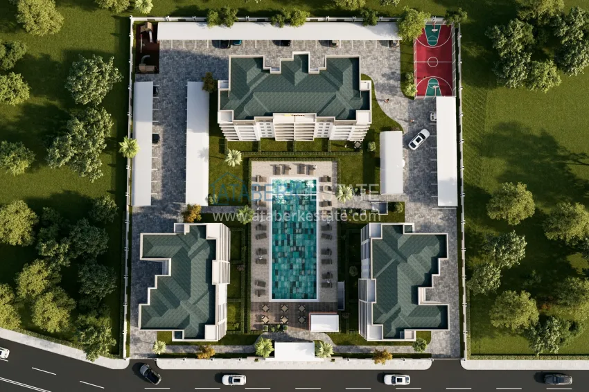 Investment project at the start of sales — apartments from a developer in Antalya, Altintash district 4 