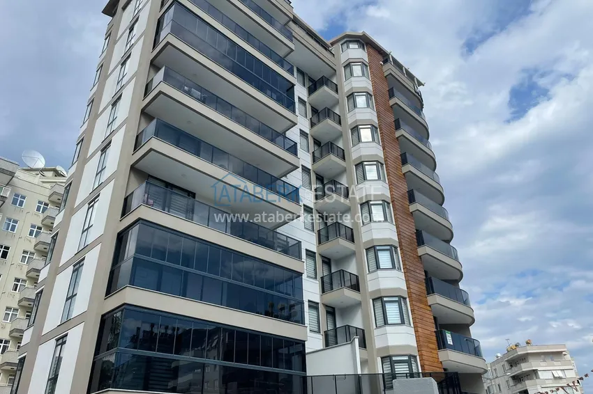One bedroom apartment with furniture in the center of Alanya, Cleopatra beach area 7 