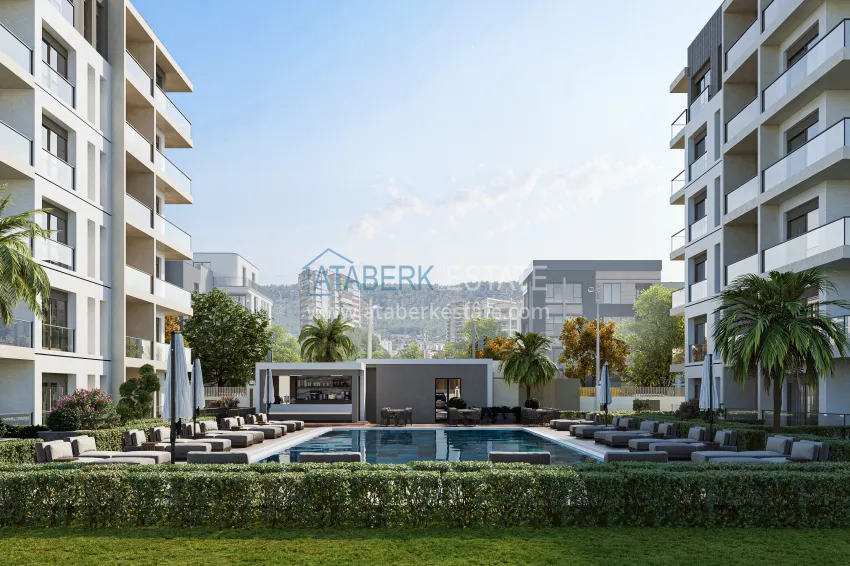 Investment project at the start of sales — apartments from a developer in Antalya, Altintash district 10 