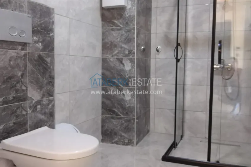 Purchase 1+1 apartment with new furniture in a comfortable complex — Demirtash district, Alanya 8 