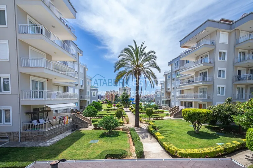 2+1 apartment with a large terrace in the Cikcilli area, Alanya — property for a residence permit 12 