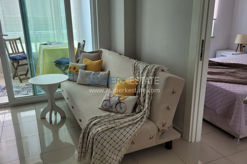 Purchase  Compact turnkey apartment with a glazed balcony 400 meters from the sea - Alanya, Oba district 16 