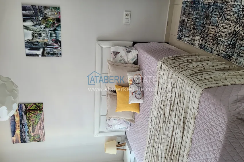 Purchase  Compact turnkey apartment with a glazed balcony 400 meters from the sea - Alanya, Oba district 18 