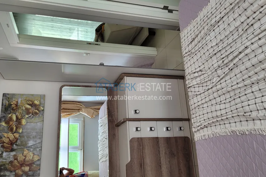 Purchase  Compact turnkey apartment with a glazed balcony 400 meters from the sea - Alanya, Oba district 19 