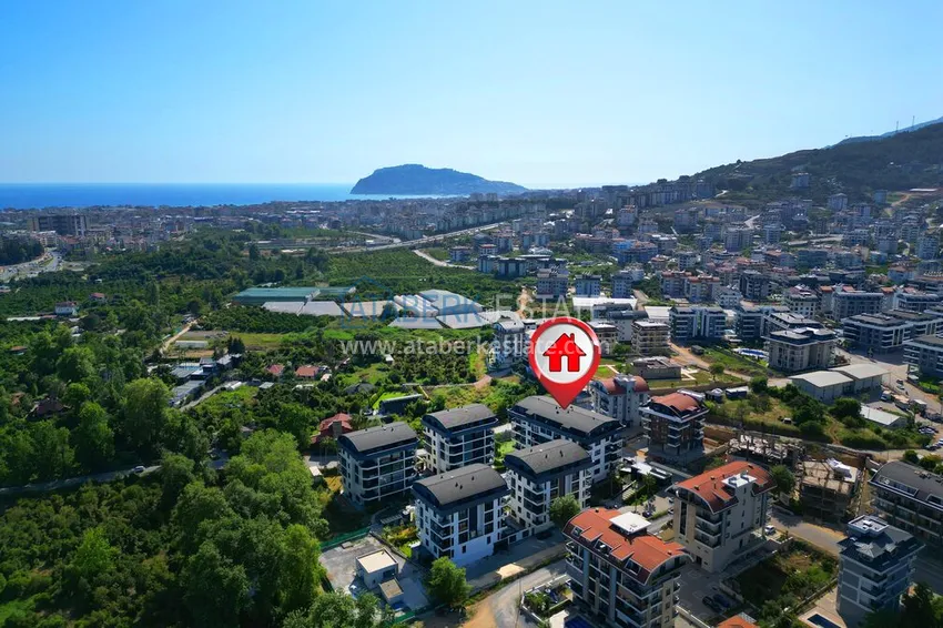 1+1 apartment in Alanya, Oba district — primary property in a comfort-class complex  1 
