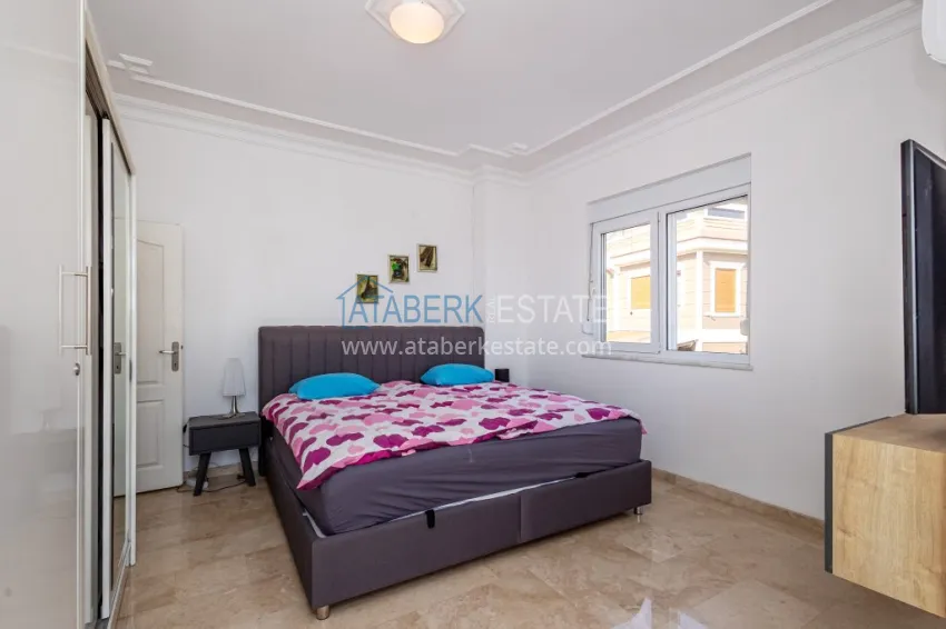 Purchase 3+1 panoramic private villa with furniture and swimming pool in Tepe, Alanya — suitable for a residence permit 14 