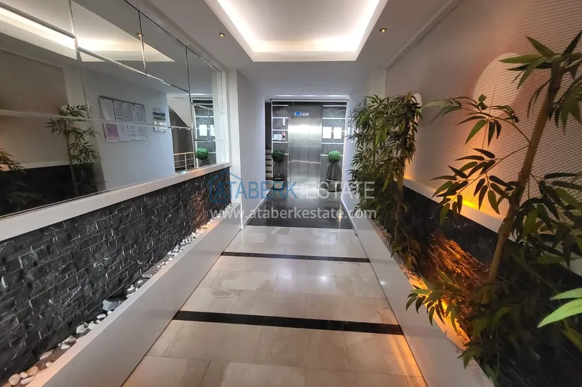 Compact turnkey apartment with a glazed balcony 400 meters from the sea - Alanya, Oba district 10 