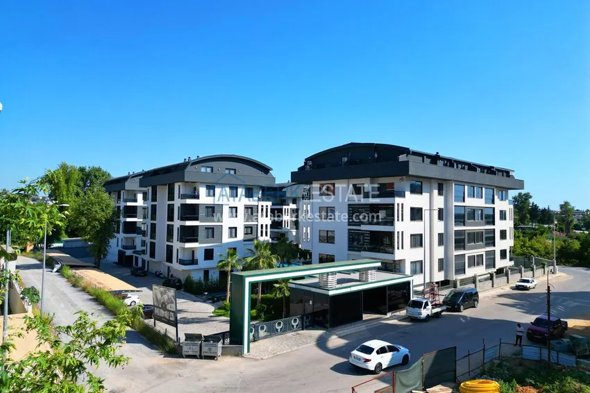 1+1 apartment in Alanya, Oba district — primary property in a comfort-class complex  6 