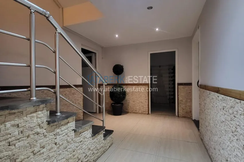 Compact turnkey apartment with a glazed balcony 400 meters from the sea - Alanya, Oba district 11 
