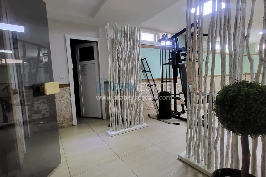 Compact turnkey apartment with a glazed balcony 400 meters from the sea - Alanya, Oba district 12 