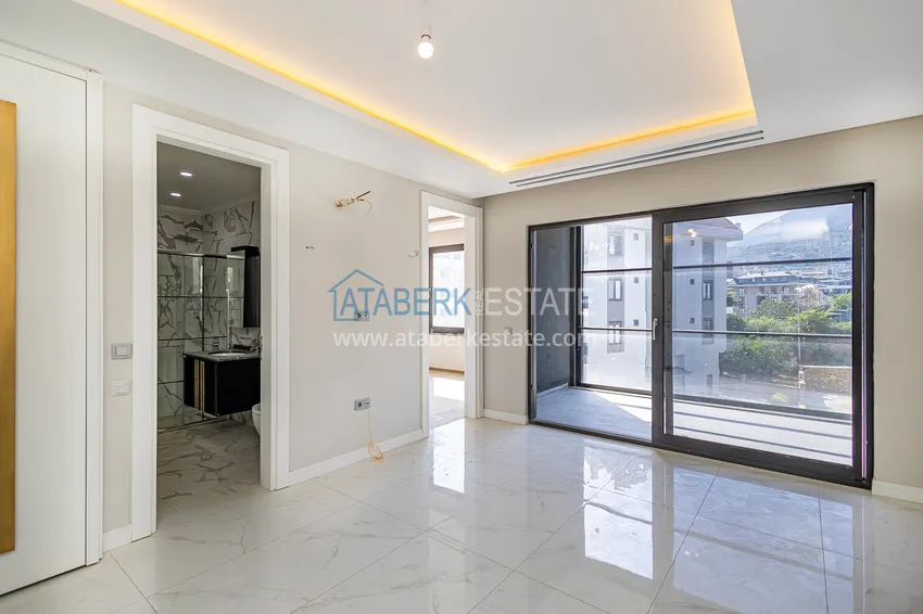 Purchase  1+1 apartment in Alanya, Oba district — primary property in a comfort-class complex  9 