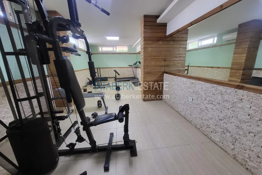 Compact turnkey apartment with a glazed balcony 400 meters from the sea - Alanya, Oba district 13 
