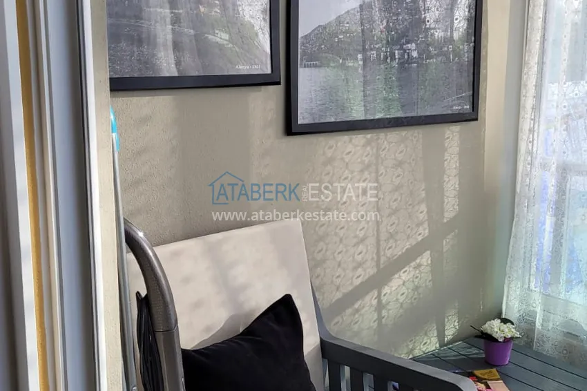 Purchase  Compact turnkey apartment with a glazed balcony 400 meters from the sea - Alanya, Oba district 12 