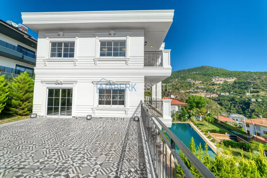 Premium Private Villa with Panoramic View - Tepe District, Alanya 12 