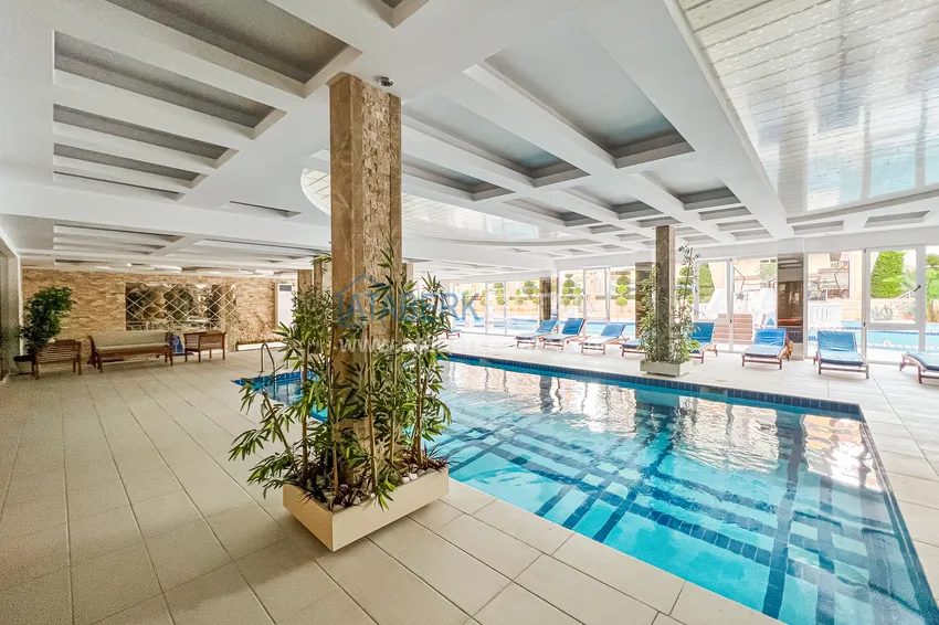 Furnished 1+1 apartment with warm floors and a glazed balcony — Mahmutlar, Alanya 15 