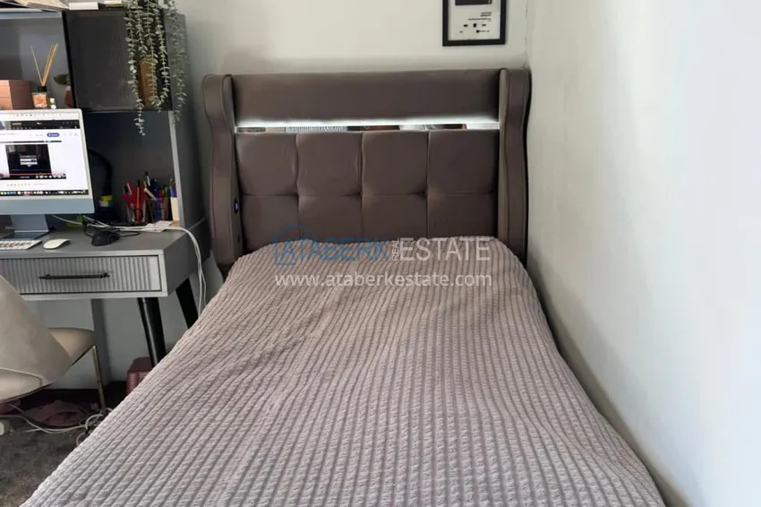 Purchase  Furnished 2+1 apartment in a prestigious complex - Alanya center, first coastline 13 