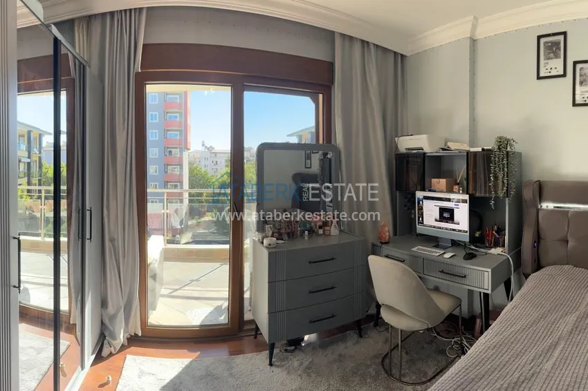 Purchase  Furnished 2+1 apartment in a prestigious complex - Alanya center, first coastline 14 