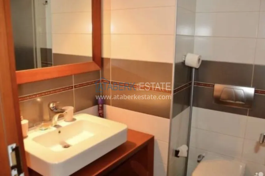 Purchase  Furnished 2+1 apartment in a prestigious complex - Alanya center, first coastline 17 