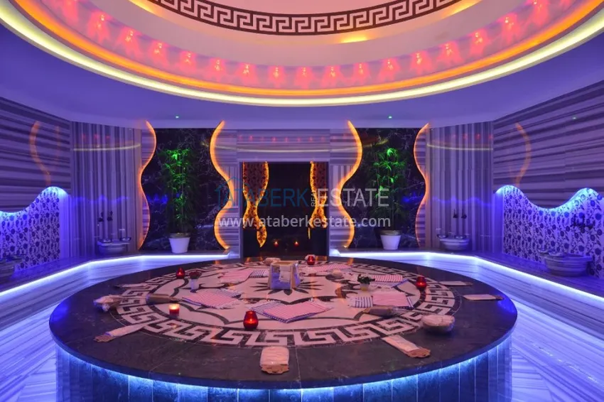 Furnished 1+1 apartment with warm floors and a glazed balcony — Mahmutlar, Alanya 20 