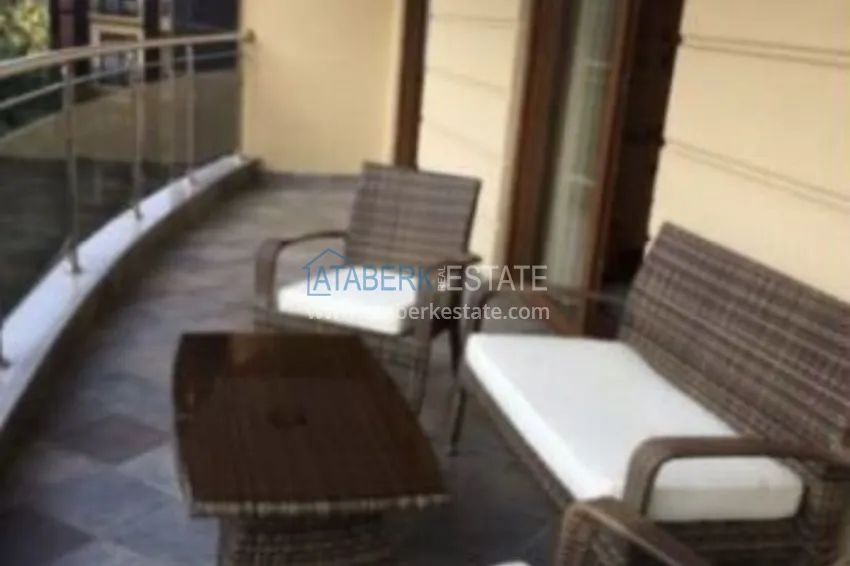 Purchase  Furnished 2+1 apartment in a prestigious complex - Alanya center, first coastline 18 