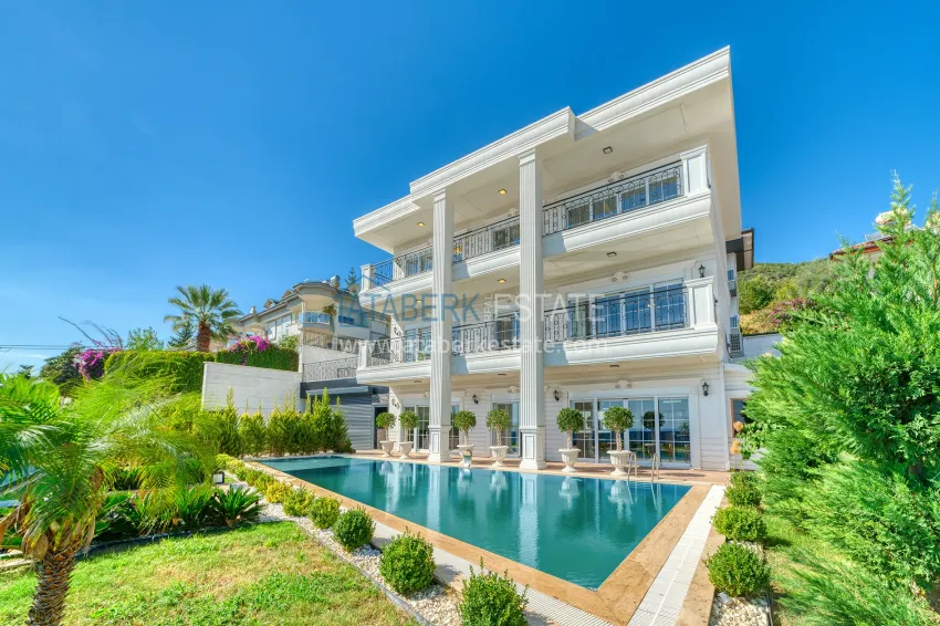 Premium Private Villa with Panoramic View - Tepe District, Alanya 1 