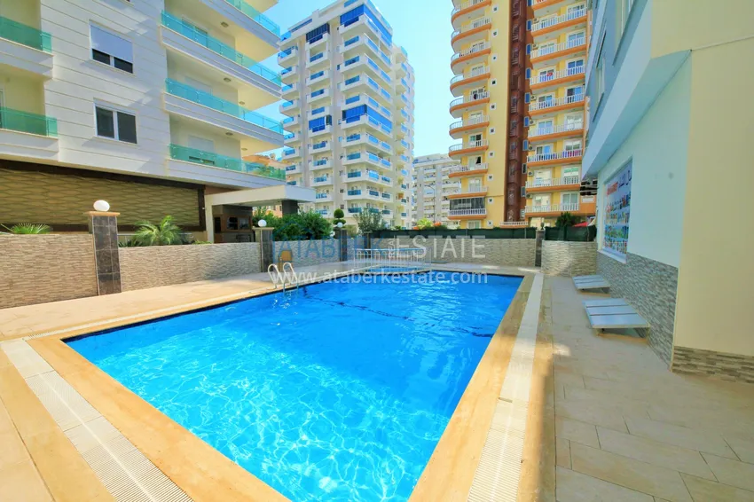 Furnished two-bedroom apartment in a cozy complex - Mahmutlar, Alanya 1 