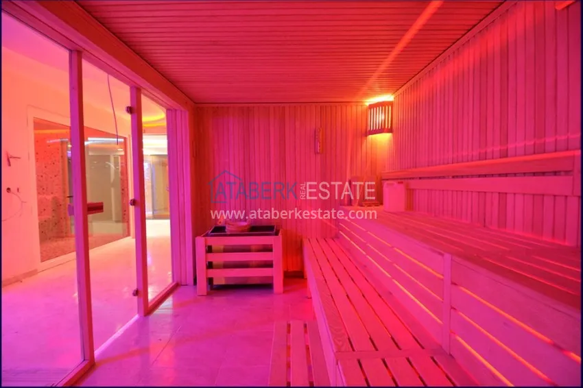 Furnished 1+1 apartment with warm floors and a glazed balcony — Mahmutlar, Alanya 24 