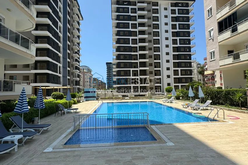 2+1 apartment with separate kitchen and furniture — Mahmutlar, Alanya 2 
