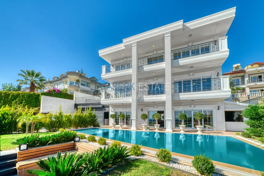 Premium Private Villa with Panoramic View - Tepe District, Alanya 2 